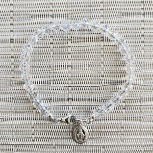 CLEAR QUARTZ WOMEN'S  BRACELET